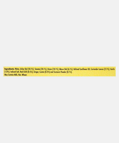 Kitchens Of India Yellow Dal Tadka Heat & Eat  285 Gm