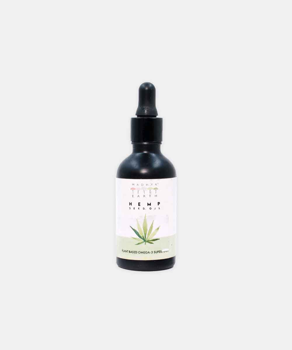 Madhya Earth Hemp Seed Oil 60 Ml