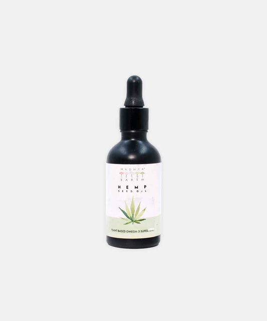 Madhya Earth Hemp Seed Oil 60 Ml