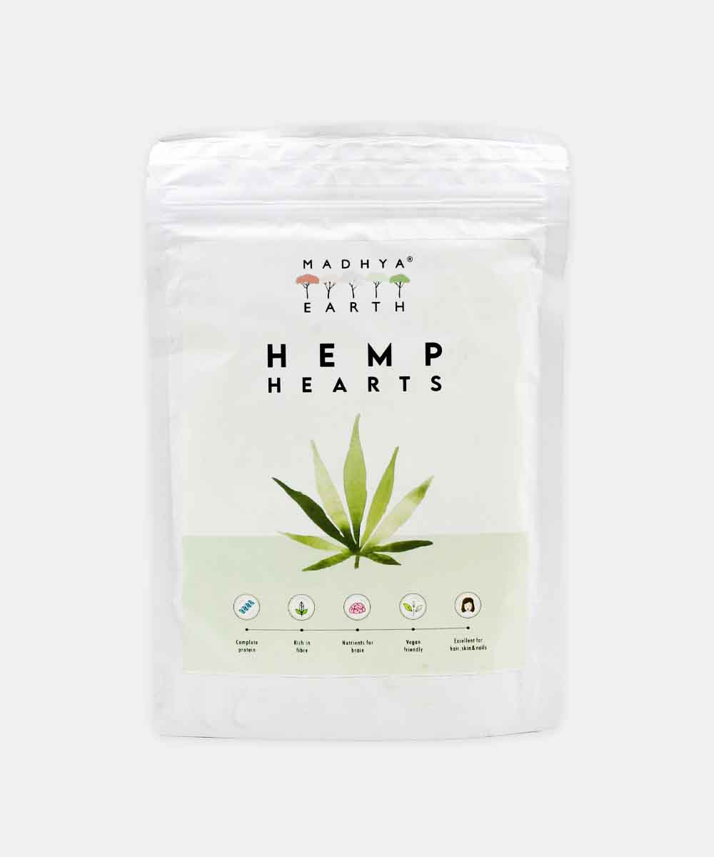 Madhya Earth Hemp Hearts 200 Gm