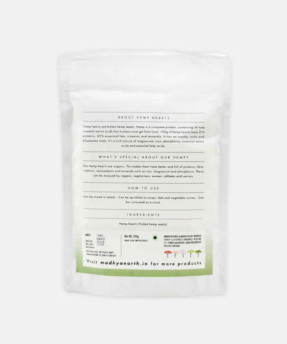 Madhya Earth Hemp Hearts 200 Gm