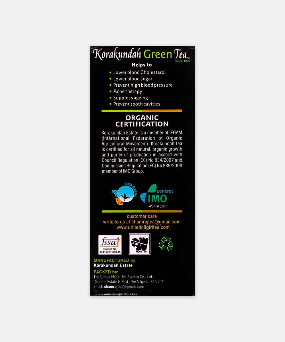 Korakundah Jasmin Green Tea Leaf 250 Gm