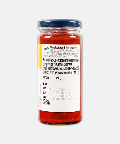 Veeba Garlic Chilli Chutney 250 Gm