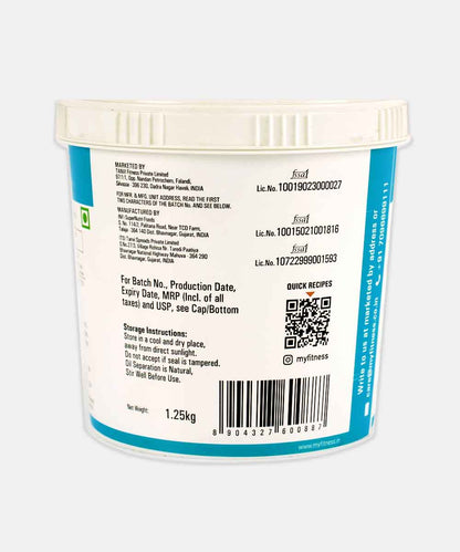 Myfitness Chocolate Peanut Butter Crunchy 1.25 Kg