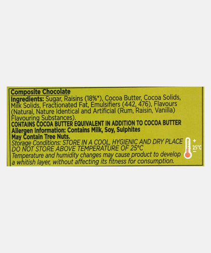 Cadbury Temptations Rum & Raisins 72 Gm