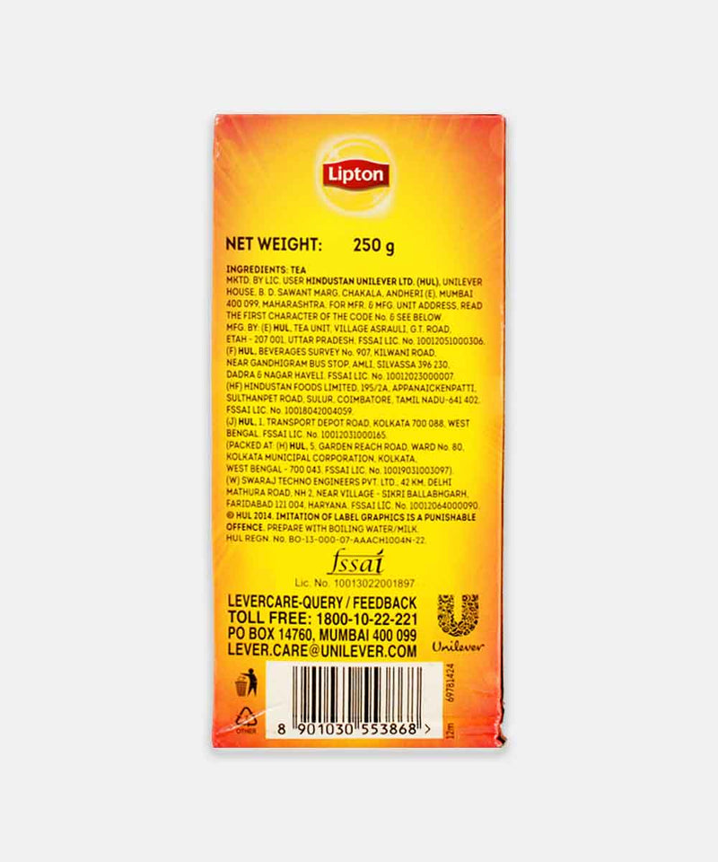 LIPTON YELLOW LABEL TEA