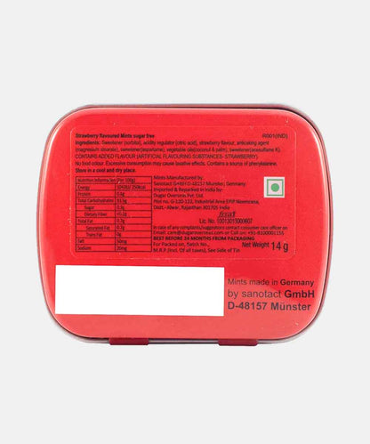 Impact Mints Sugar Free Strawberry Mints 14 Gm