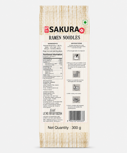 Sakura Ramen Noodles 300 Gm