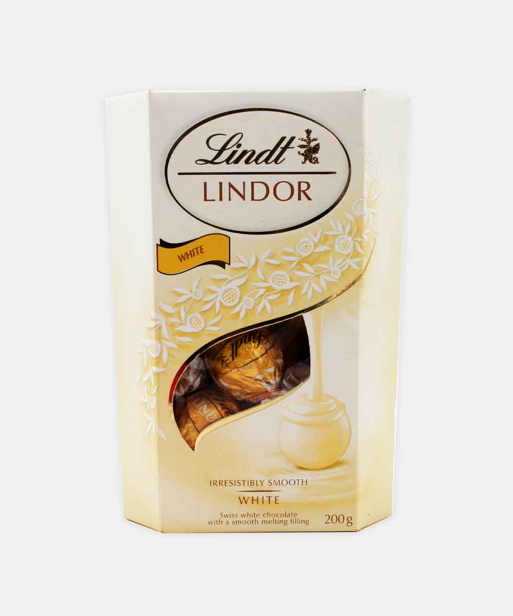 Lindt Lindor White Chocolate 200 Gm