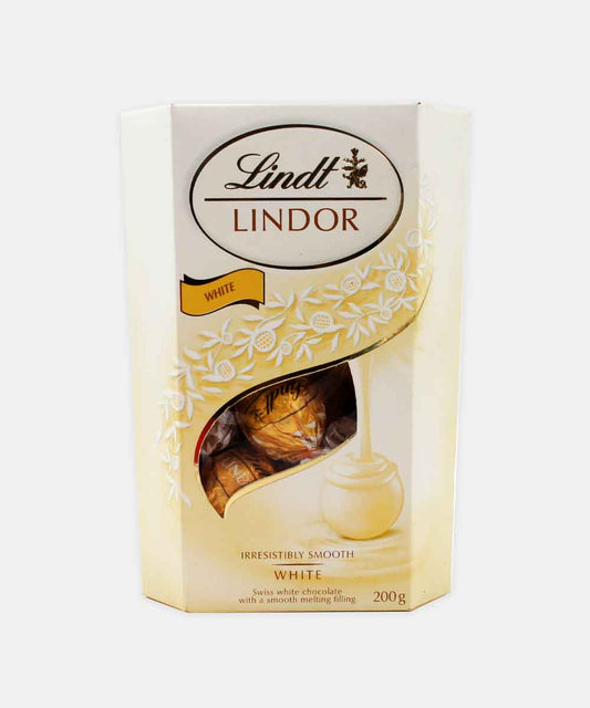 Lindt Lindor White Chocolate 200 Gm