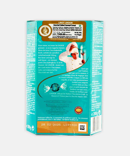 Lindt Lindor Salted Carmel Chocolate 200 Gm
