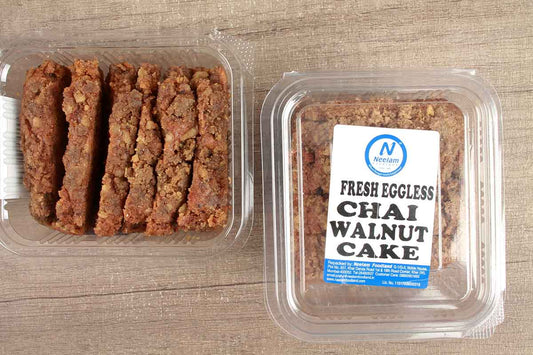 Eggless Chai Walnut Cake 200 Gm