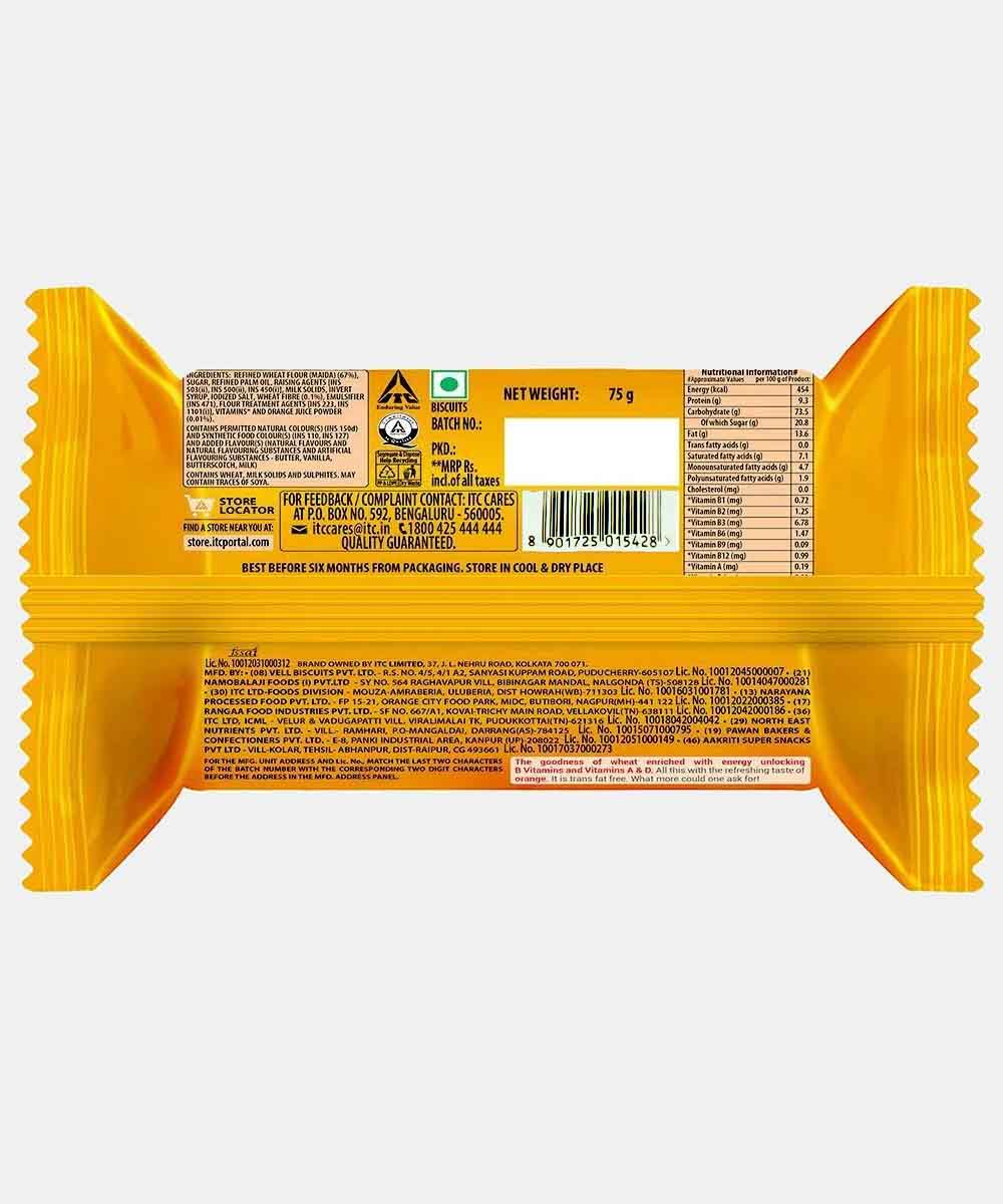 Sunfeast Marie Light Vita Orange Biscuits 60 Gm