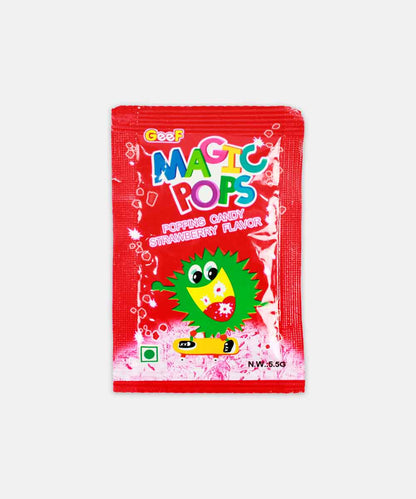 Magic Pops Popping Candy Strawberry Flavor 5.5 Gm
