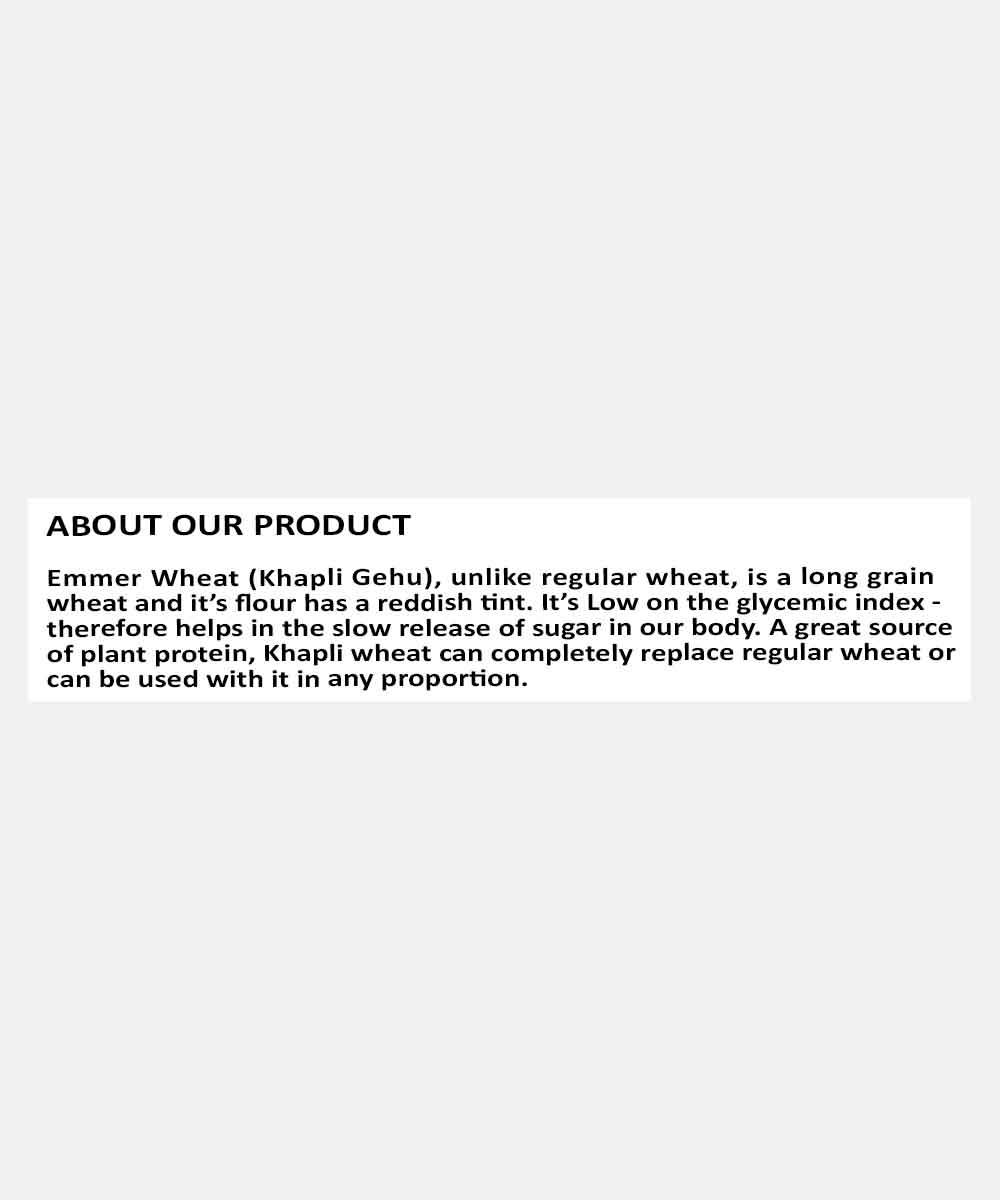 Khapli Wheat Flour 1 Kg