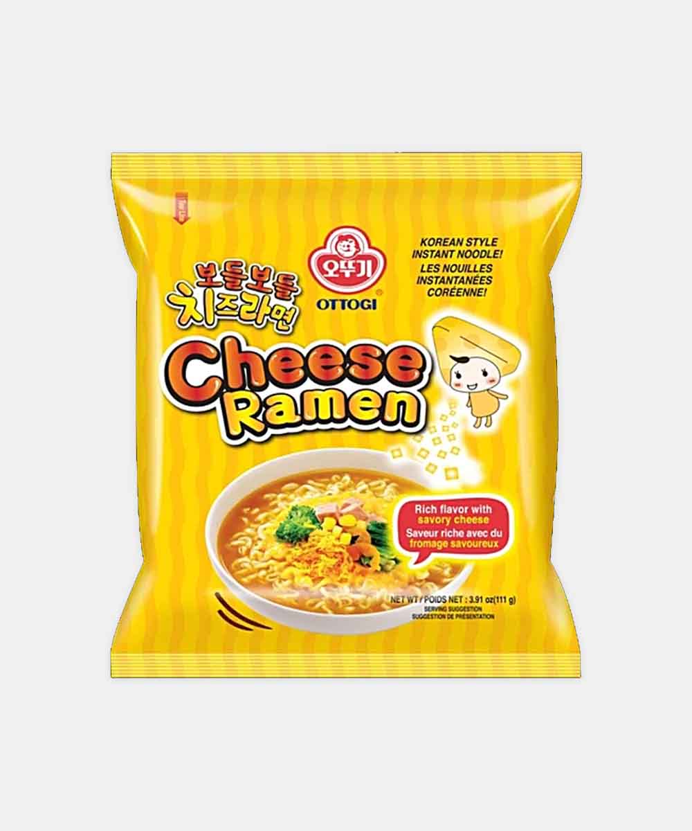 Ottogi Cheese Ramen Noodle 111 Gm