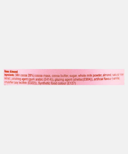 Entisi Rose Almond Dragees Almond Coated Rose Milk Chocolate 120 Gm