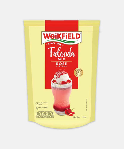 Weikfield Rose Flavour Falooda 200 Gm