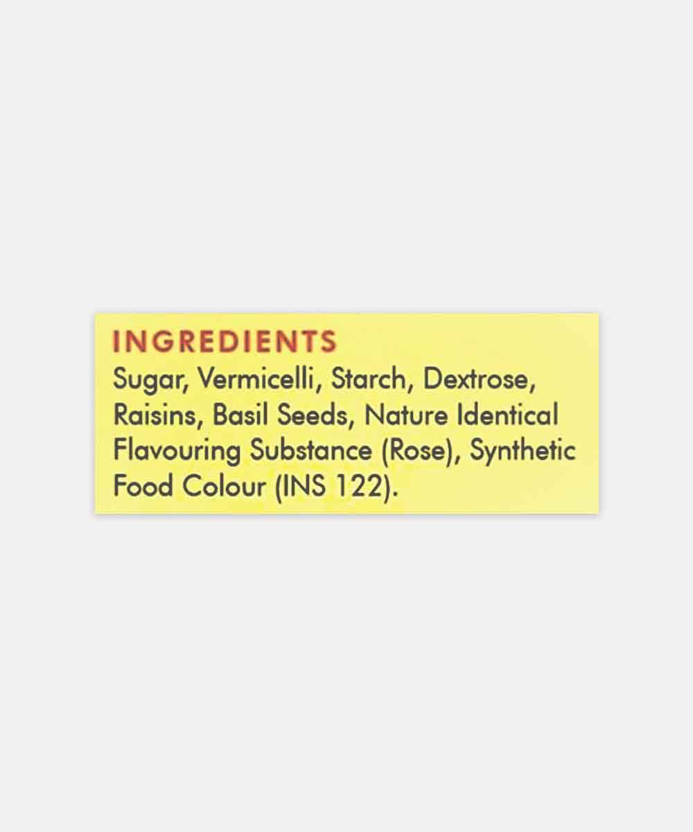 Weikfield Rose Flavour Falooda 200 Gm