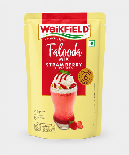 Weikfield Strawberry Flavour Falooda 200 Gm