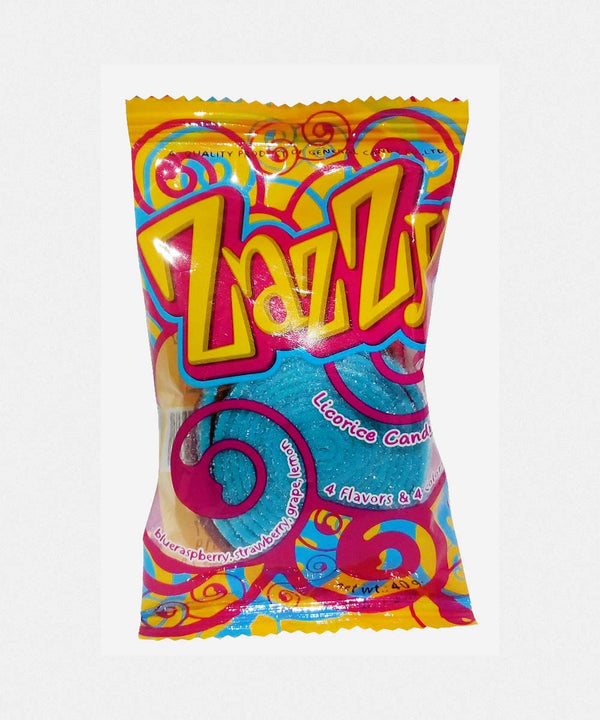 zazzy assorted fruit flavour candy 40 gm