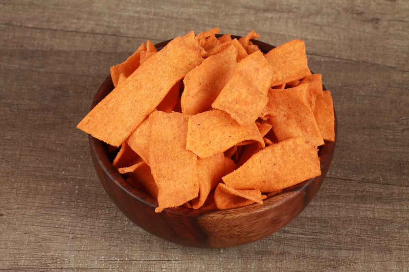 roasted chips, multigrain chips, snacks food, snacks box at home, picnic, school, movie, travel and home, 400 gm (carrot chips)