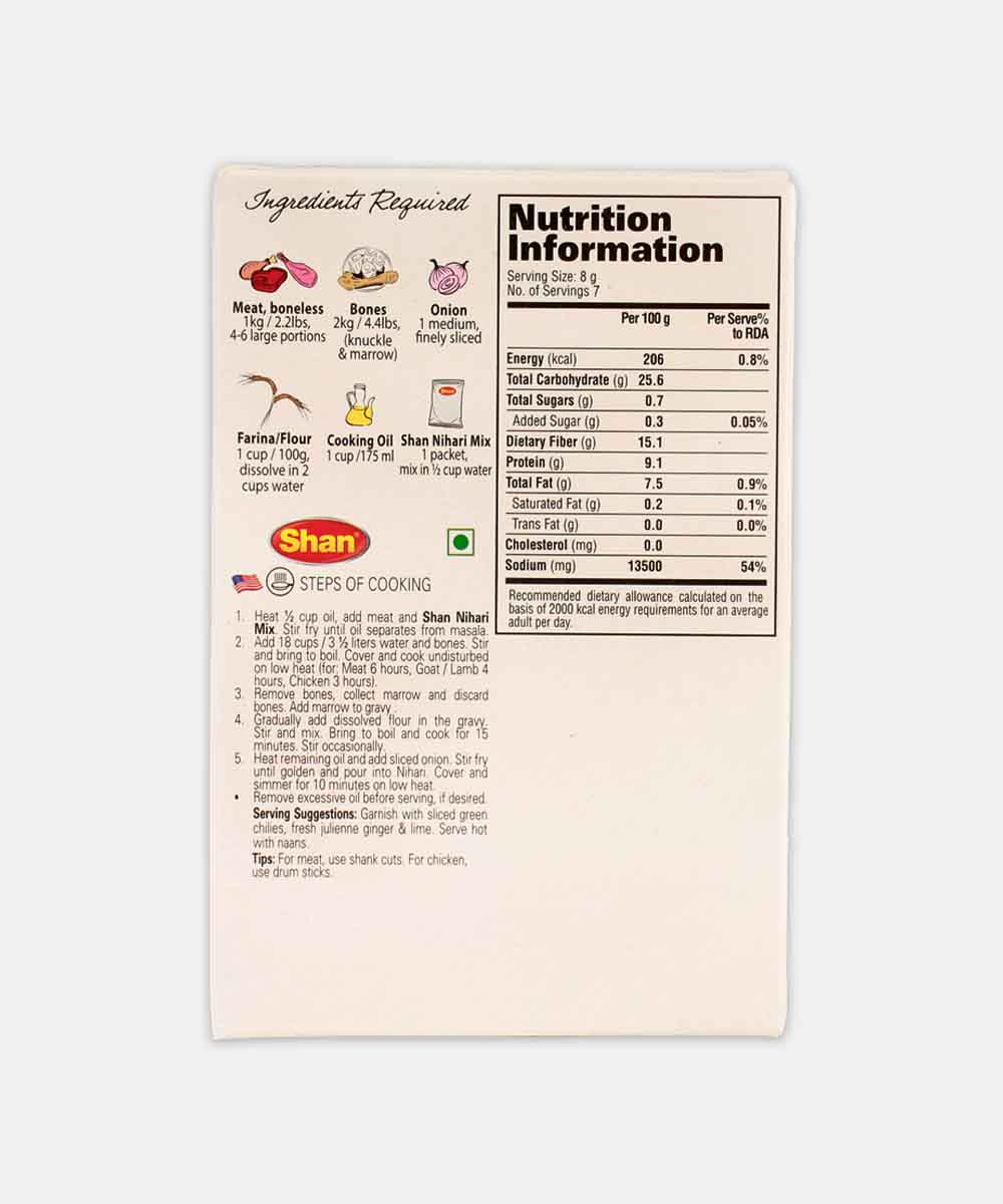Shan Nihari Masala 60 Gm