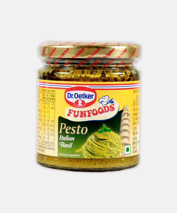 DR. OETKER FUNFOODS PESTO ITALIAN BASIL 190 GM