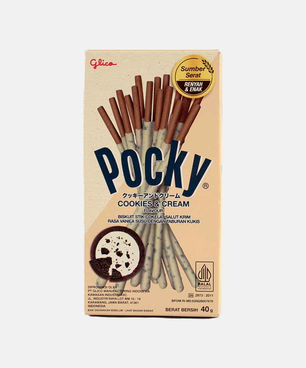 POCKY COOKIES & CREAM BISCUIT STICK 40