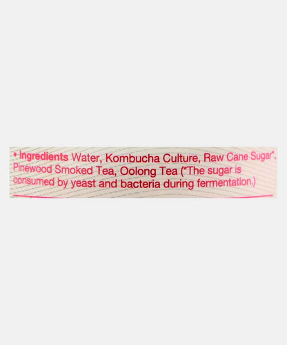 Bombucha Smoky Oolong Probiotic Sparkling Fermented Tea 500 Ml