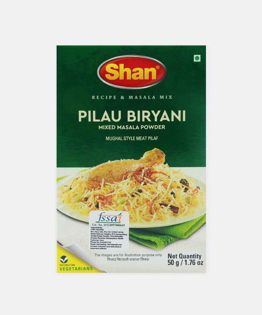 Shan Pilau Biryani Masala 50 Gm