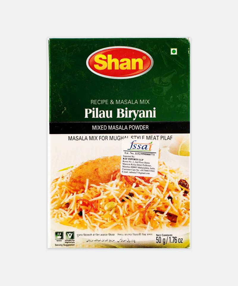 shan pilau biryani masala 50