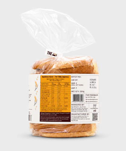 The Health Factory Zero Maida Bread 250 Gm