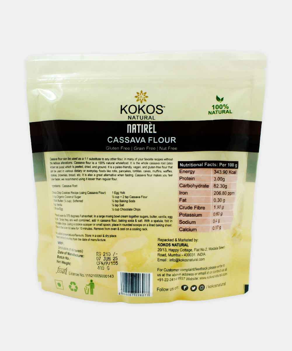 Kokos Natural Cassava Flour 400 Gm