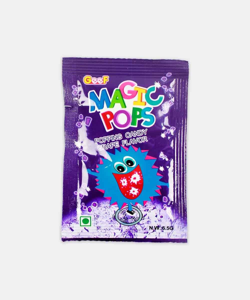Magic Pops Grape Candy 5.5 Gm