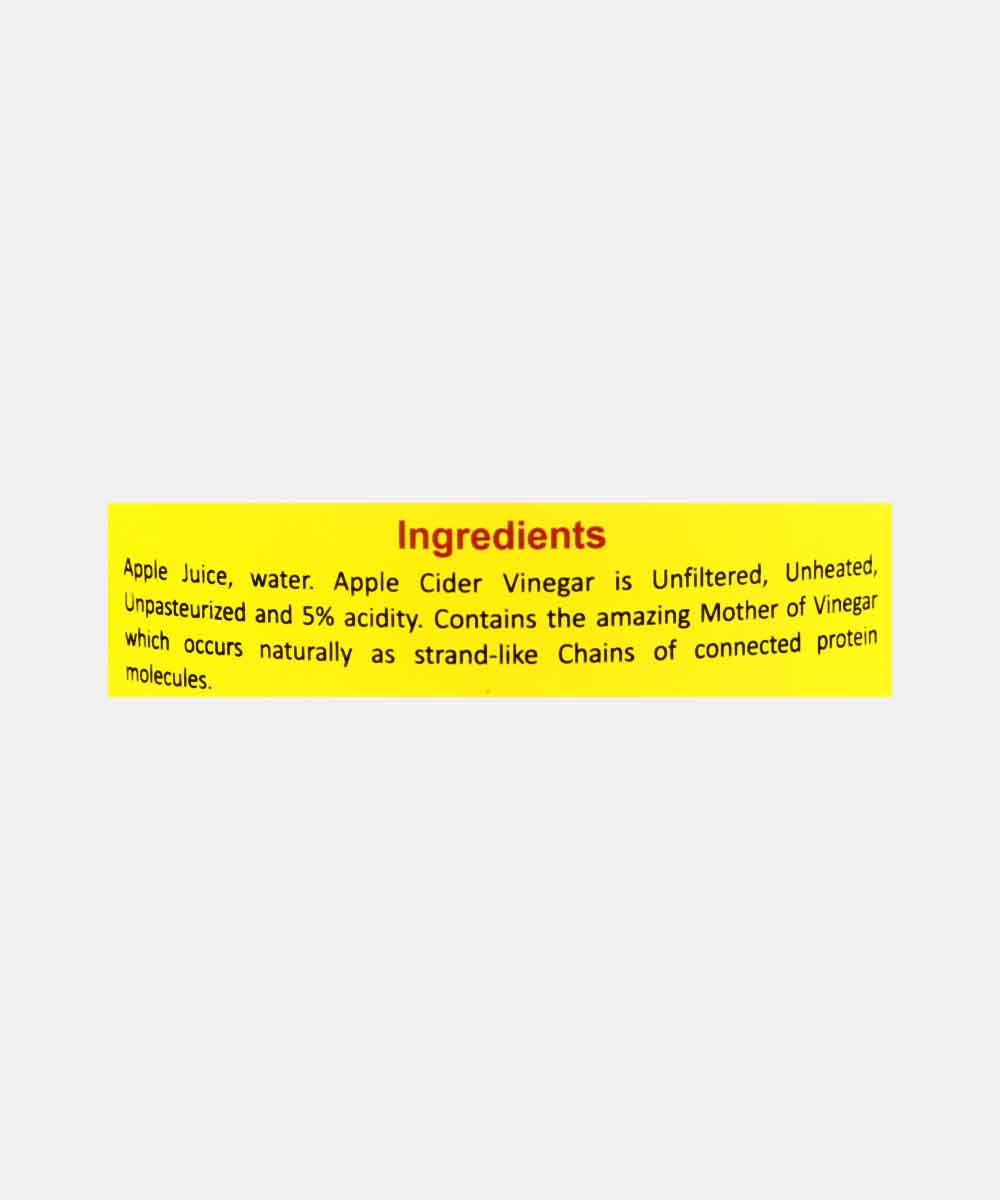 Dr Patkars Apple Cider Vinegar With Acv Mother 500 Gm