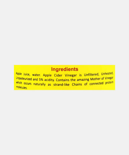 Dr Patkars Apple Cider Vinegar With Acv Mother 500 Gm