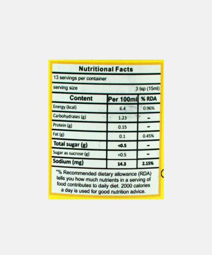 Dr Patkars Apple Cider Vinegar With Mother 200 Ml