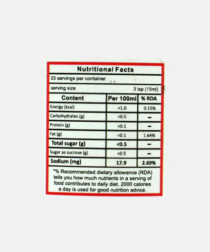 Dr Patkars White Vinegar For Salads And Cooking 500 Ml