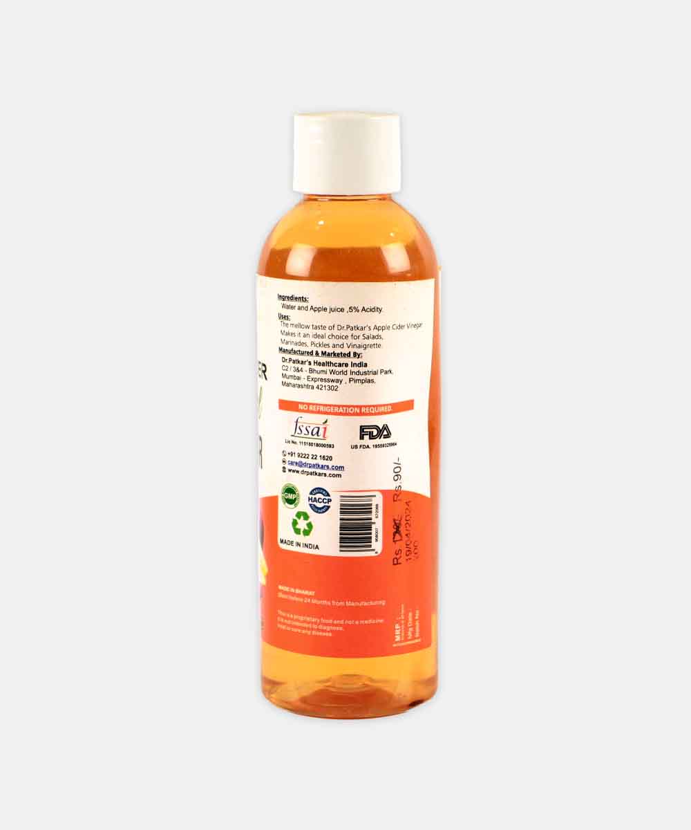 Dr Patkars Apple Cider Natural Vinegar 200 Gm