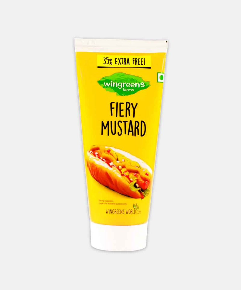 WINGREENS FIERY MUSTARD 180 GM