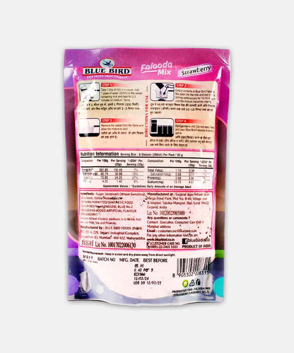 Blue Bird Strawberry Falooda Mix 200 Gm