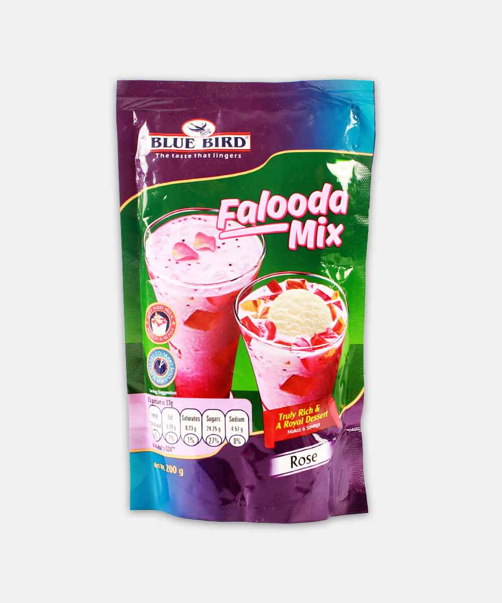 Blue Bird Rose Falooda Mix 200 Gm
