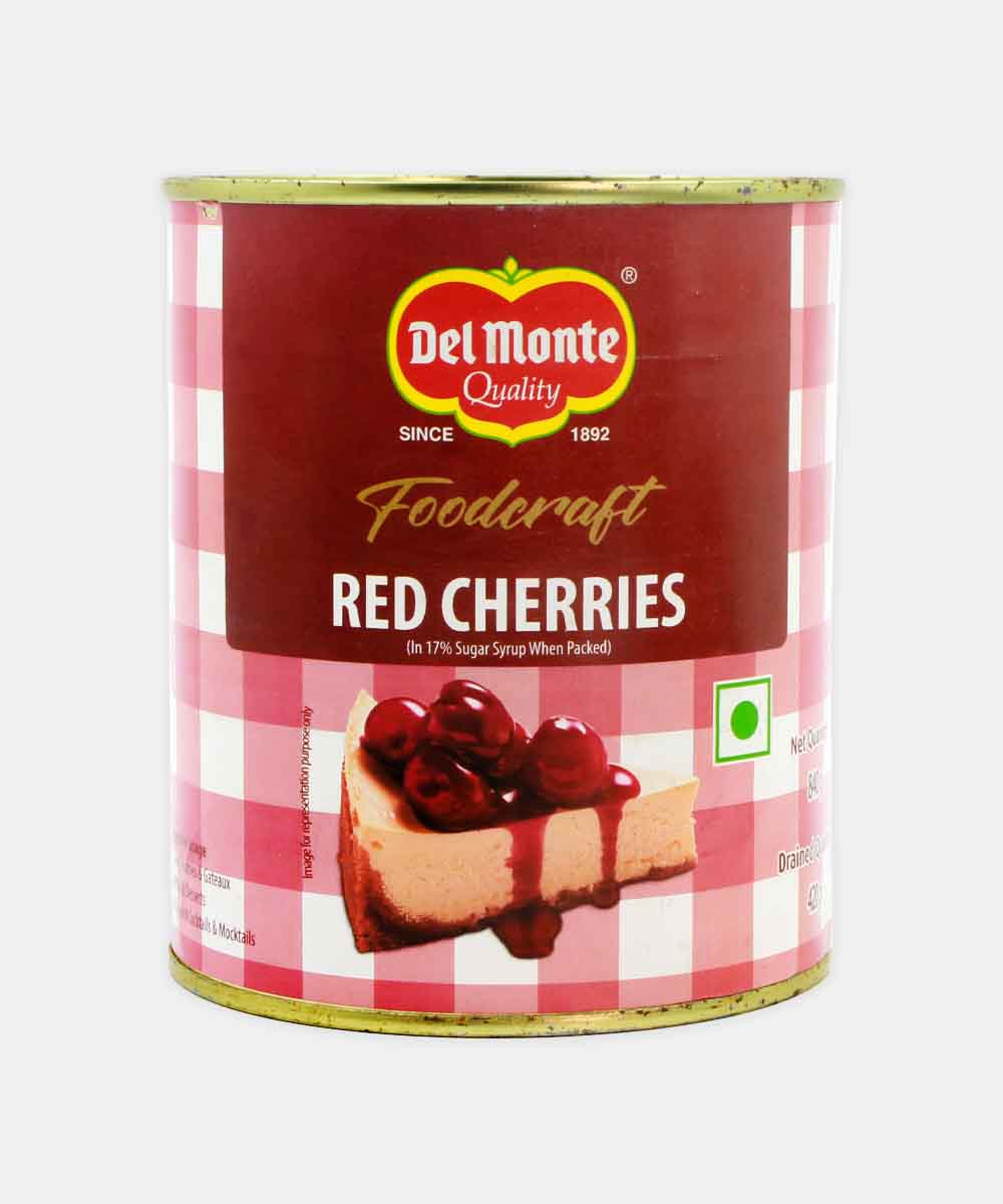 Del Monte Foodcraft Red Cherries 840 Gm