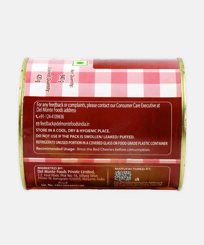 Del Monte Foodcraft Red Cherries 840 Gm