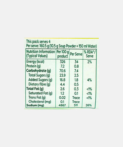 Knorr Sweet Corn Vegetable Soup 42 Gm