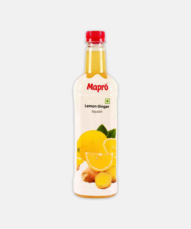 MAPRO LEMON GINGER SQUASH 750 ML