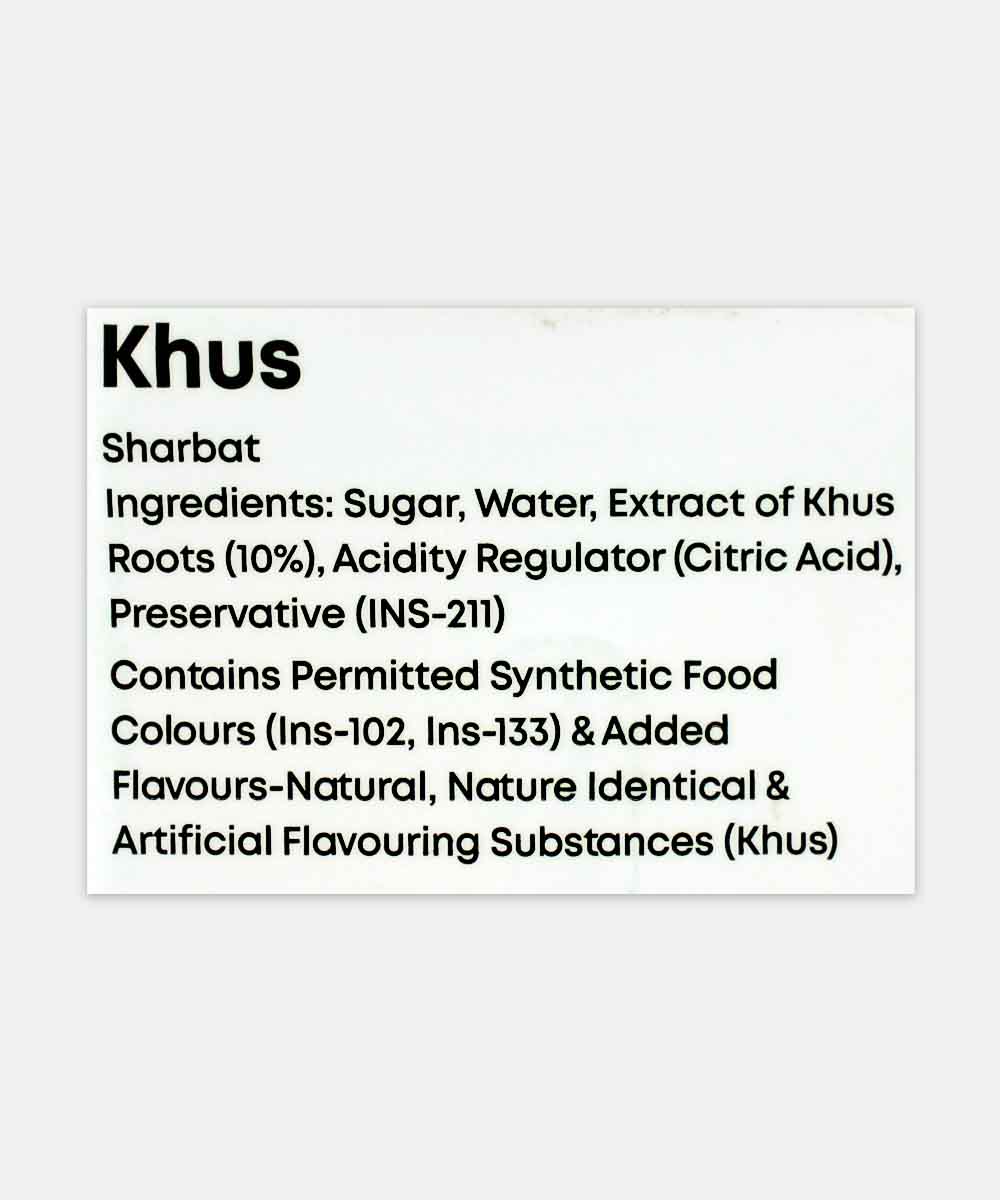 Mapro Khus Sharbat 750 Ml