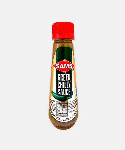 Sams Green Chilly Sauce 200 Gm