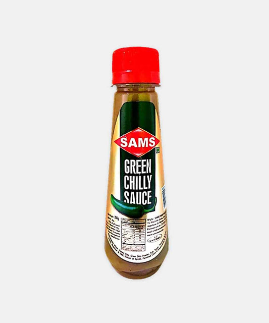 Sams Green Chilly Sauce 200 Gm